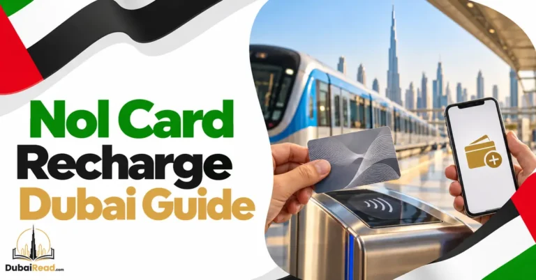 Nol Card Recharge guide featuring a generic transit card and smartphone showing a gold wallet top-up symbol