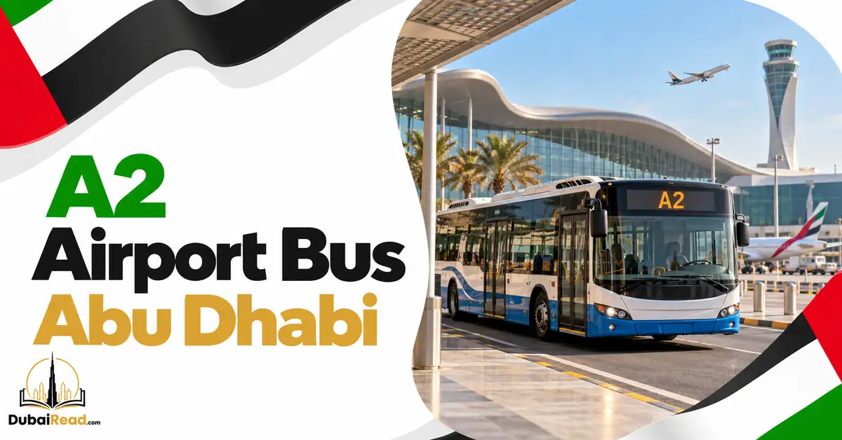 A2 Airport Bus guide featuring a realistic white-and-blue airport city bus with A2 on its display