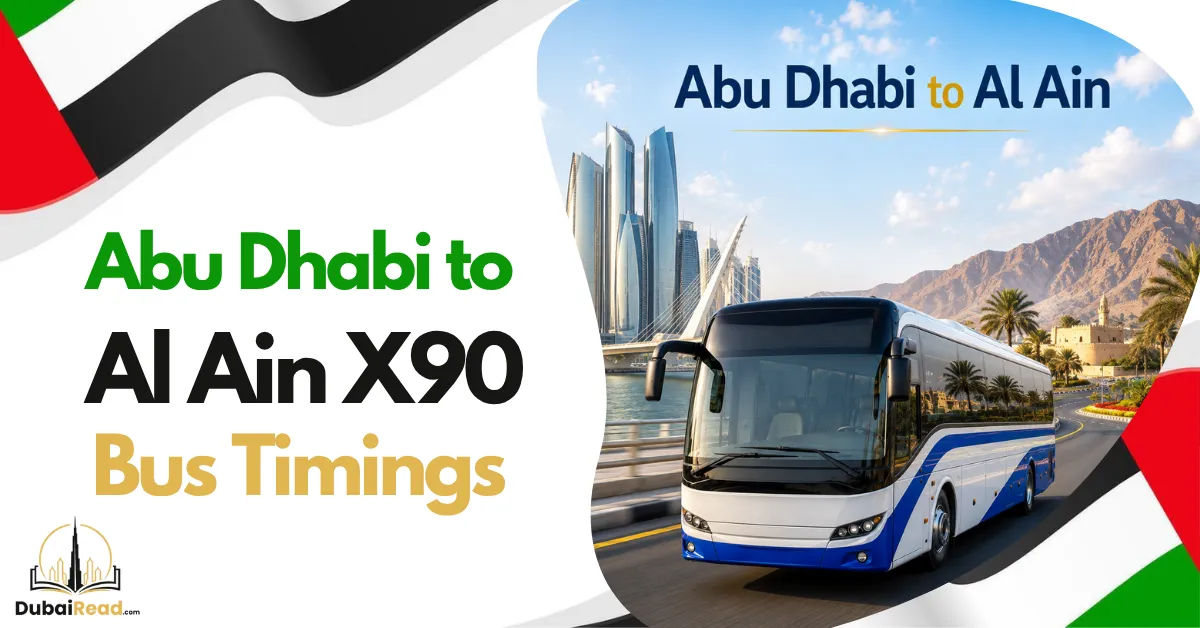 Abu Dhabi to Al Ain Bus Timing