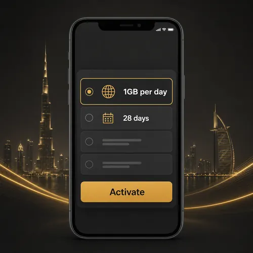 Illustrative USSD screen for an advertised daily-allocation offer