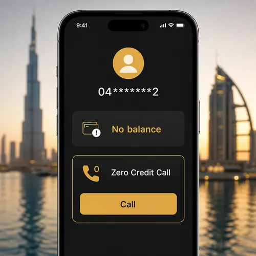 Using the du Zero Credit Call when out of balance