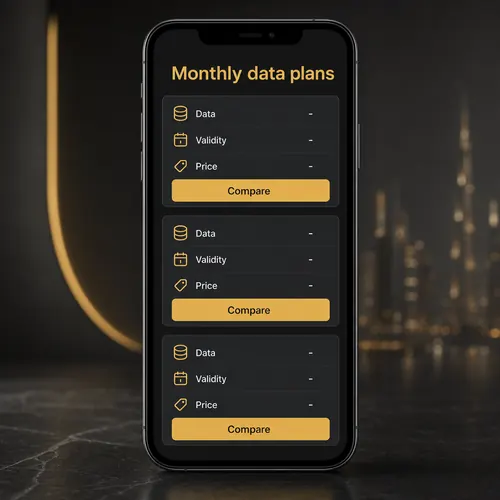 Illustration of mobile plan alternatives